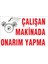 Çalışan Makinada Onarım Yapma Levhası 1