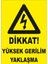 Yüksek Gerilim Yaklaşma Levhası 1