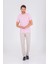 Erkek Pembe Baskılı Regular T-shirt 6