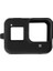 PU428B Gopro Hero8 Uyumlu Silikon Koruma Kılıfı+Wrist Strap AL-32889 Siyah 4