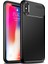 Apple iPhone x Karbon Desenli Negro Silikon Kılıf Siyah 2