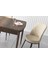 Concept Zen Serisi Mdf Barok Ahşap Desenli Açılabilir Mutfak Masa Takımı + 6 Sandalye 2