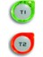 Tfa Dostmann Mıknatıslı, Dijital 2'li (2 Ayrı Zaman) Timer, Zamanlayıcı TM832.2054 2