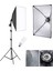 50x70 Tek Duyulu Lambalı Softbox Youtuber 25 watt kaliteli lamba 1