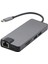 8in1 PD USB-C to HDMI VGA Ethernet SD Kart USB 3.0 Power Delivery Type-C Hub 2