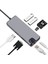 8in1 PD USB-C to HDMI VGA Ethernet SD Kart USB 3.0 Power Delivery Type-C Hub 6