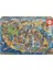 New York Şehir Haritası 500 Parça Puzzle 1