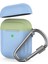 AirPods Kılıf Koruyucu Case Silikon Paslanmaz Kemer Klips Yedek Kapak Hediyeli PT86Z 1