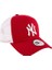 Şapka - Clean Trucker New York Yankees Scarlet/optic White 3