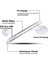 Bant Armatür 120 cm LED 40 Watt (Trafolu ) Beyaz (40 Adet) 1 Koli 2
