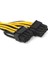 6pin Dişi - 2x6+2pin Erkek Dönüştürücü (DK-CB-P303) 4