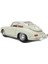 1961 Porsche 356B Coupe Krem 1:24 Model Araba 3