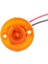 Mini Round Yuvarlak LED Lamba Tek LED Su Geçirmez 12/24 Volt 1