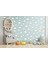 6-8-10 cm Mat Beyaz Bulutlar Duvar Sticker 70 Adet 1