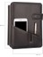Diplomat Telefon Kılıflı 4 Halkalı Organizer Çizgili Defterli 15 x 21 cm Siyah 3