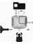 GO208 Gopro Hero 8 Black Uyumlu 60 Metre Waterproof Housing Su Geçirmez Muhafaza Kılıf 5