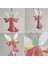 Pembe Melek Cam Vitray 25X16CM 5
