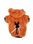 Orange Black Bunny Kapsonlu Sweatshirt Kedi Süeteri Kedi Kıyafeti L 2