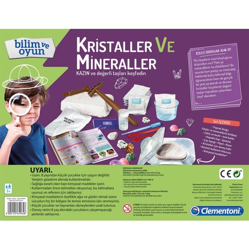 Clementoni Kristaller Ve Mineraller Fiyati Taksit Secenekleri