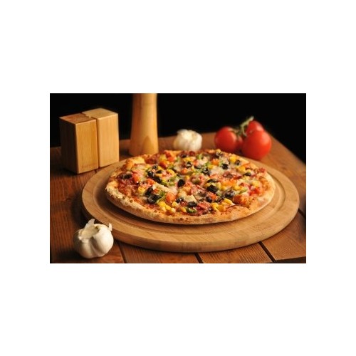 Ahşap Pizza Sunum Tabağı Altlığı 3'lü Set 30,3234 cm Fiyatı