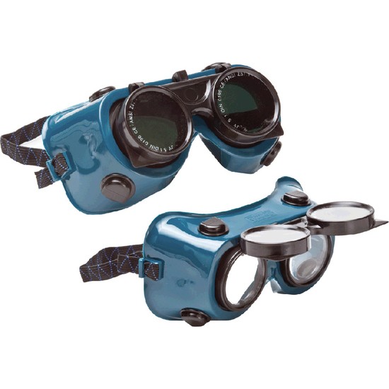 Medop Soplete Çift Lensli Kaynakçı Koruyucu Iş Gözlüğü 910575