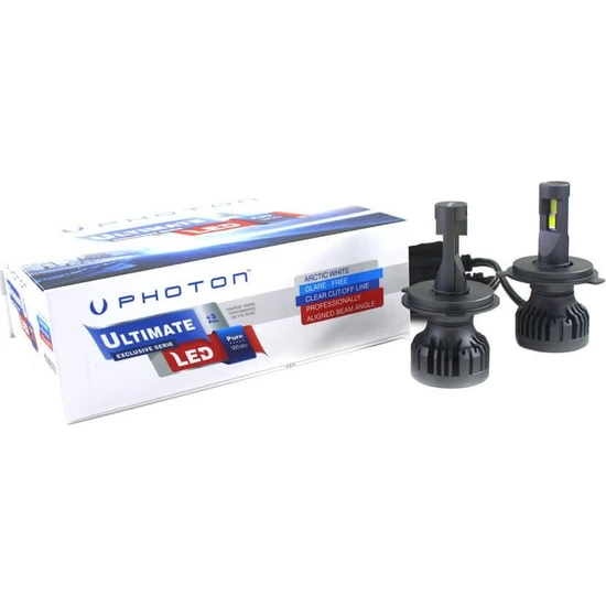 Photon Ultimate H4 LED Xenon 9500 Lümen 3 Plus