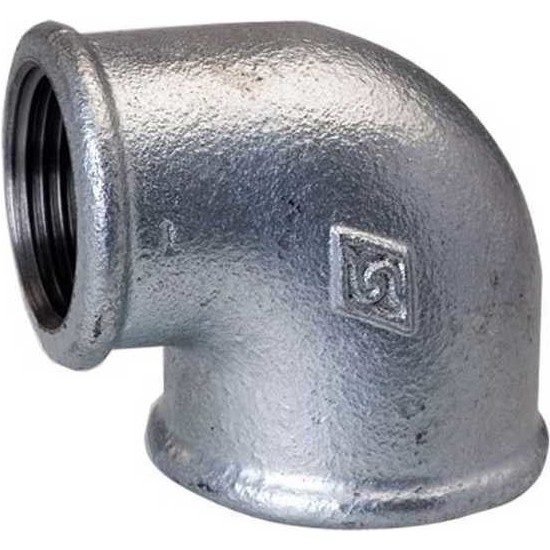 Kuzey Fittings 1'' Galvaniz Dirsek