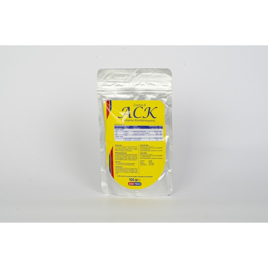 Zootech  Ack Vitamin-Ack Vitamin Kombinasyonu Kuş,tavuk,civciv