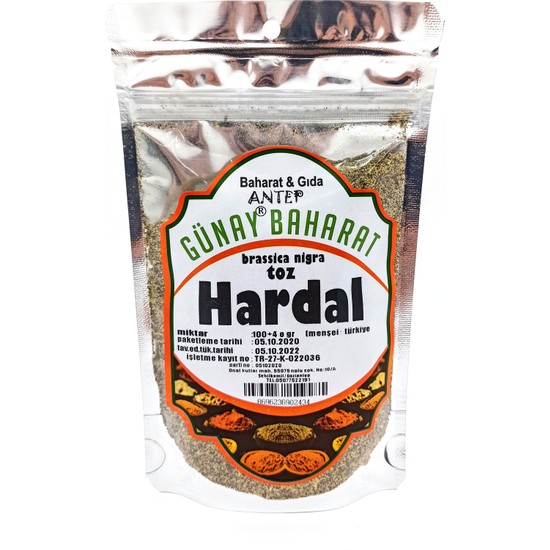 GÜNAY BAHARAT Toz Hardal 100 gr