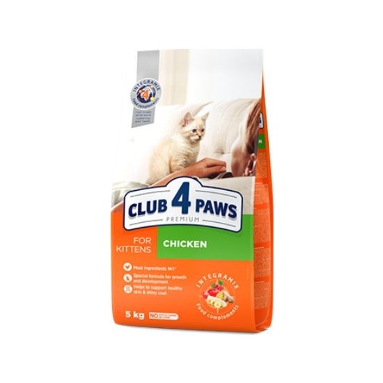 Club 4 Paws CLUB4PAWS Pre. Tavuklu Yavru Kedi Maması 5kg Fiyatı