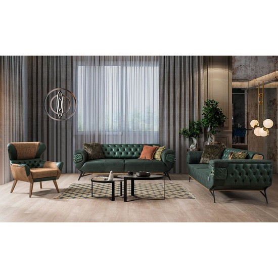Evmoda Mobilya Zümrüt Modern Koltuk Takımı Fiyatı