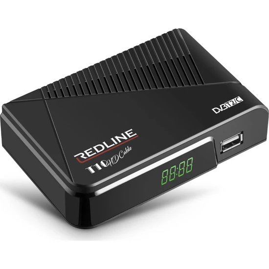 Redline T10 Hd Cable Dvb T2/c Karasal Alıcısı