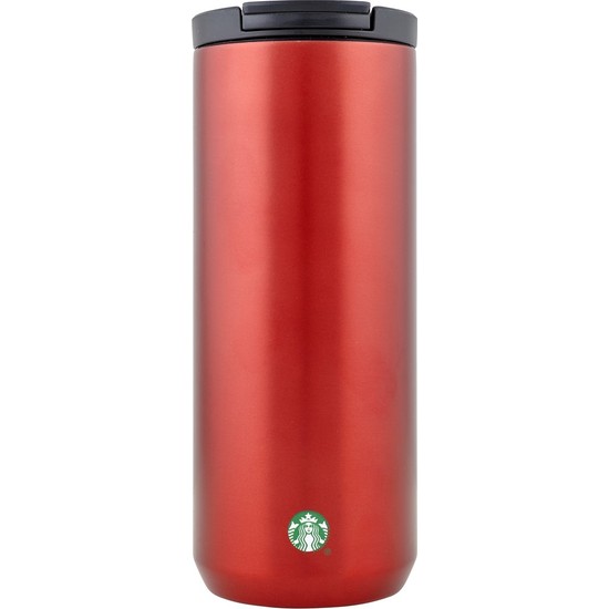 Starbucks® Mat Kırmızı Renkli Termos - 355 ml