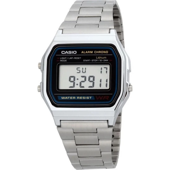 Casio A158WA-1DF Digital Erkek Kol Saati