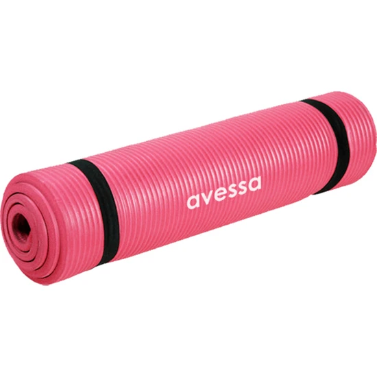 Avessa 10 mm Yoga Mat & Pilates Minderi Pembe