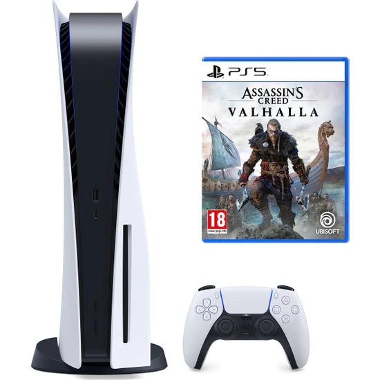 Sony Playstation 5 Sony Eurasia Garantili + Assassins Creed Valhalla