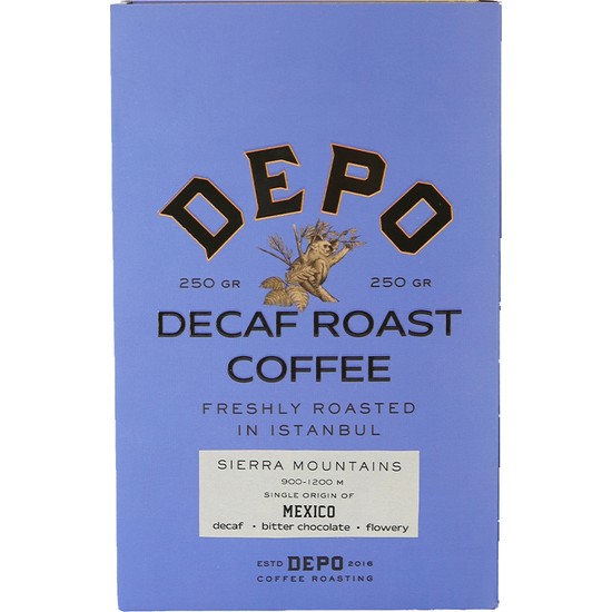 Depo Coffee Roasting Kafeinsiz Filtre Kahve (Decaf) Çekirdek Fiyatı