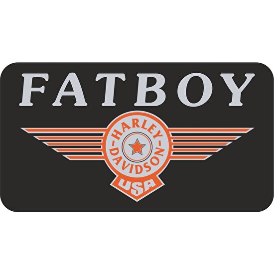 Sticker Fabrikası Harley Davidson Fatboy Sticker 00319 Fiyatı