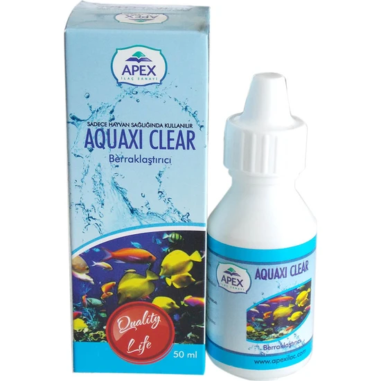 Rennway Akvaryum Berraklaştırıcı Aquaxi Clear - Apex
