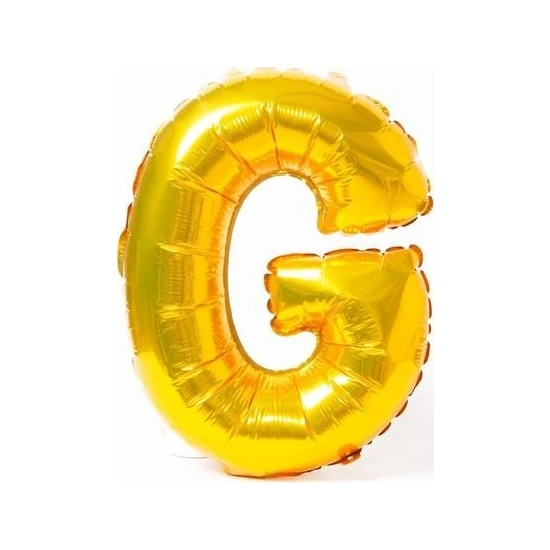 Partisüs Harfli Balon G Altın Renk