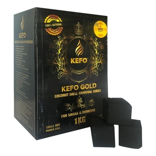 Kefo Gold 1 kg Nargile Kömürü