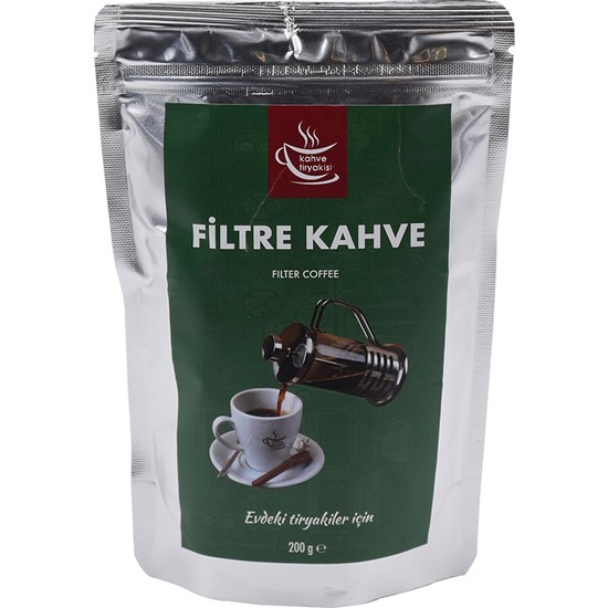 Kahve Tiryakisi Filtre Kahve 200 gr Paket Fiyatı