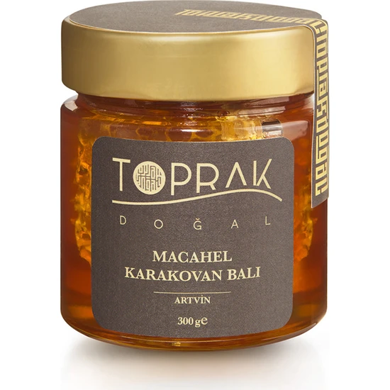 Toprak Doğal Karakovan Balı 300 gr - Macahel