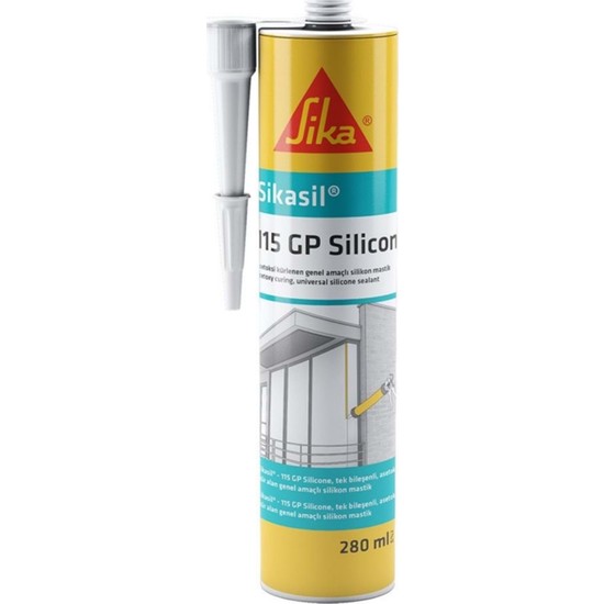Sika Sikasil Şeffaf Silikon 280 ml 115 Gp Fiyatı