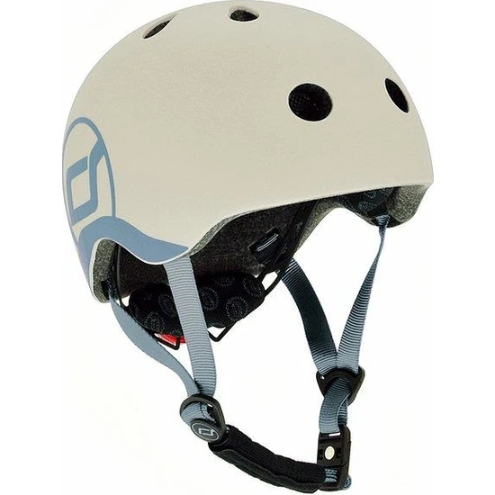 Scoot And Ride Helmet Bebek Kaskı Xxs-S Açık Gri 181206-96360