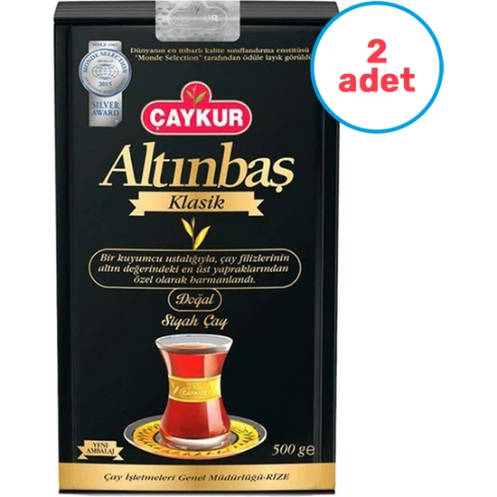 Çaykur 2'li Altınbaş Çay 500 gr