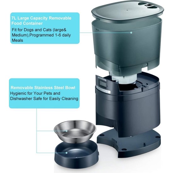 Honeyguaridan Automatic Pet Feeder For Dogs And Cats Food Fiyatı