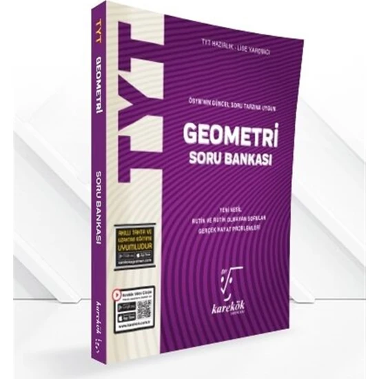Karekök Yayınları TYT Geometri Yeni Nesil Soru Bankası