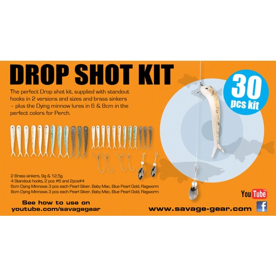 Savage Gear Dying Minnow Drop Shot Pro Pack Kit Adet Nl Fiyat