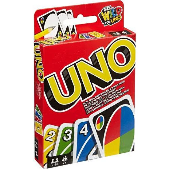 Uno Oyun Kartı Kalın Deste